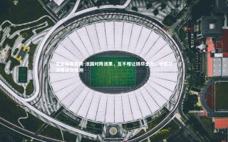 杏彩体育官网-法国对阵波黑，互不相让拼尽全力，法国对波黑比分预测